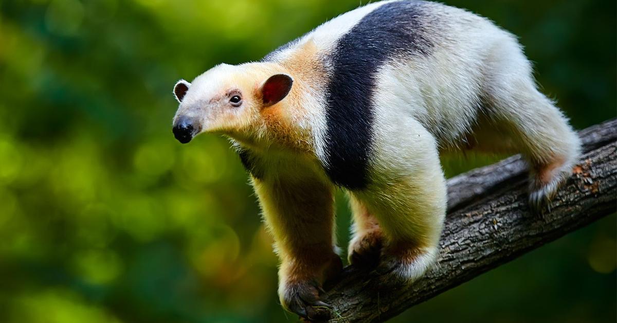 Dynamic image of the Anteater, popularly known in Indonesia as Tenggiling.