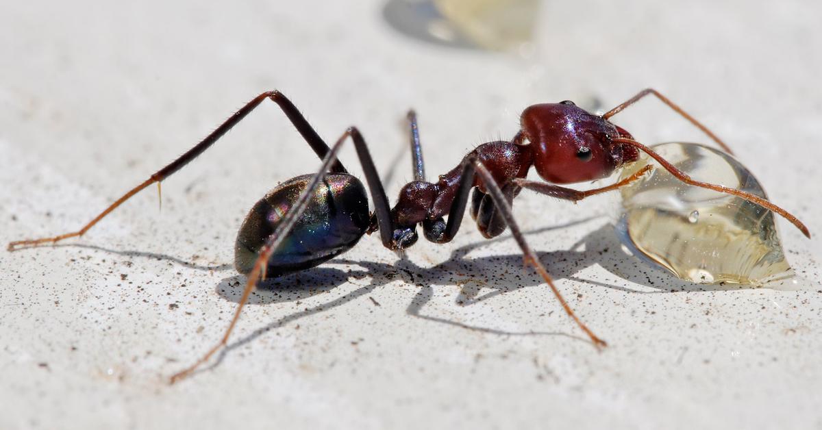 Portrait of a Ant, a creature known scientifically as Formicidae.