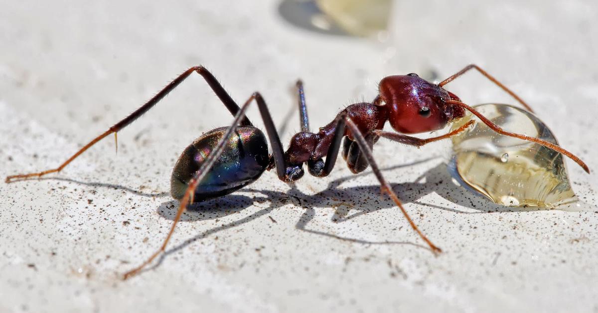 Captured moment of the Ant, in Indonesia known as Semut.