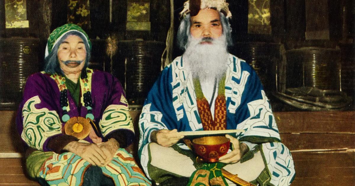 Visual representation of the Ainu, recognized in Indonesia as Suku Ainu.