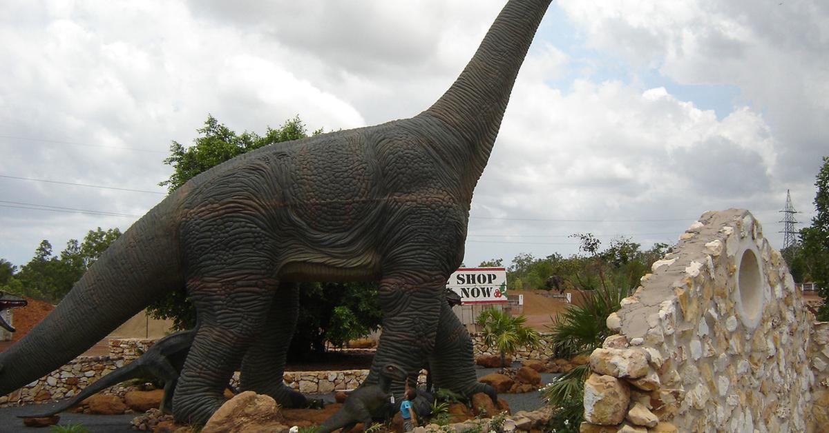 Picture of Brontosaurus, known in Indonesia as Brontosaurus.