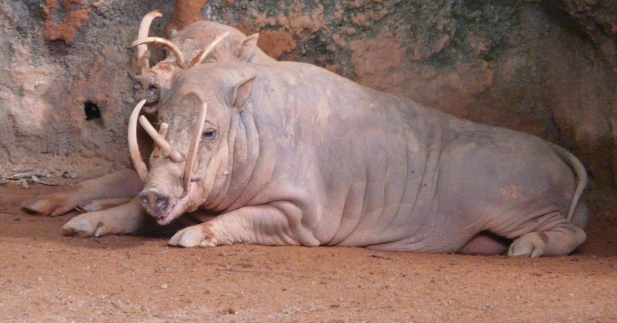 Visual representation of the Babirusa, recognized in Indonesia as Babirusa.