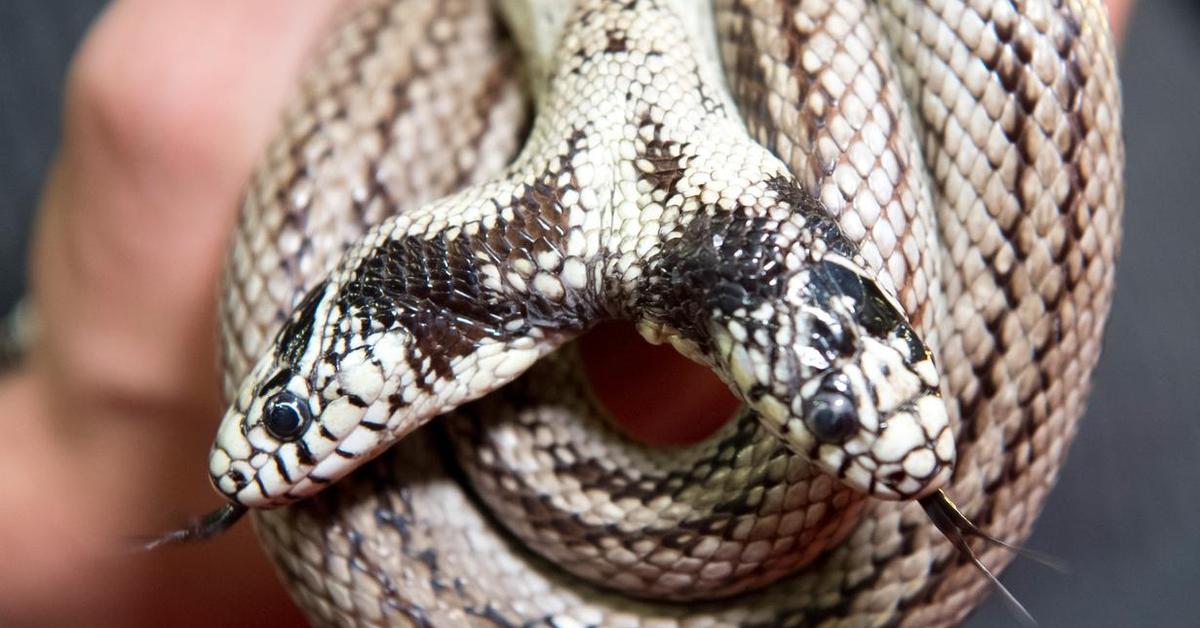 Glimpse of the California Kingsnake, known in the scientific community as Lampropeltis californiae.