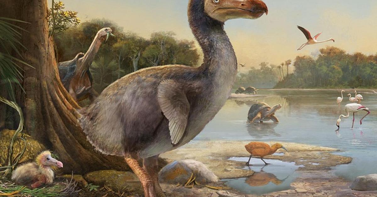 Snapshot of the intriguing Dodo, scientifically named Raphus cucullatus.