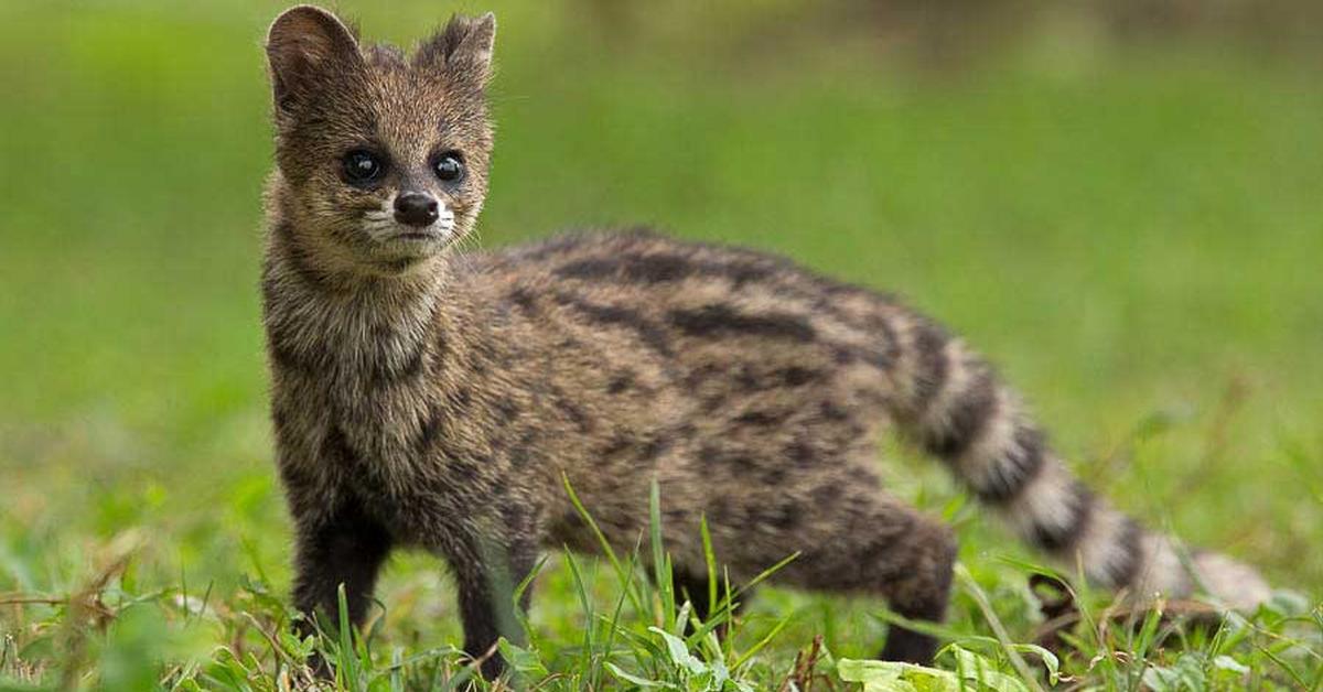 Unique portrayal of the European Polecat, also called Musang Eropa in Bahasa Indonesia.