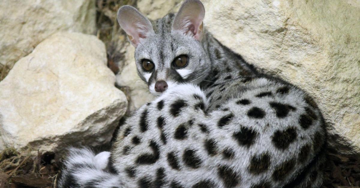 Image of the Genet (Genetta genetta), popular in Indonesia as Genet.