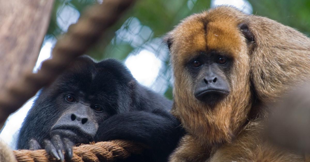 The remarkable Howler Monkey (Alouatta), a sight to behold.