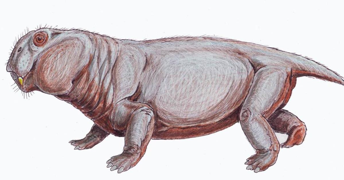 Dynamic image of the Lystrosaurus, popularly known in Indonesia as Lystrosaurus.