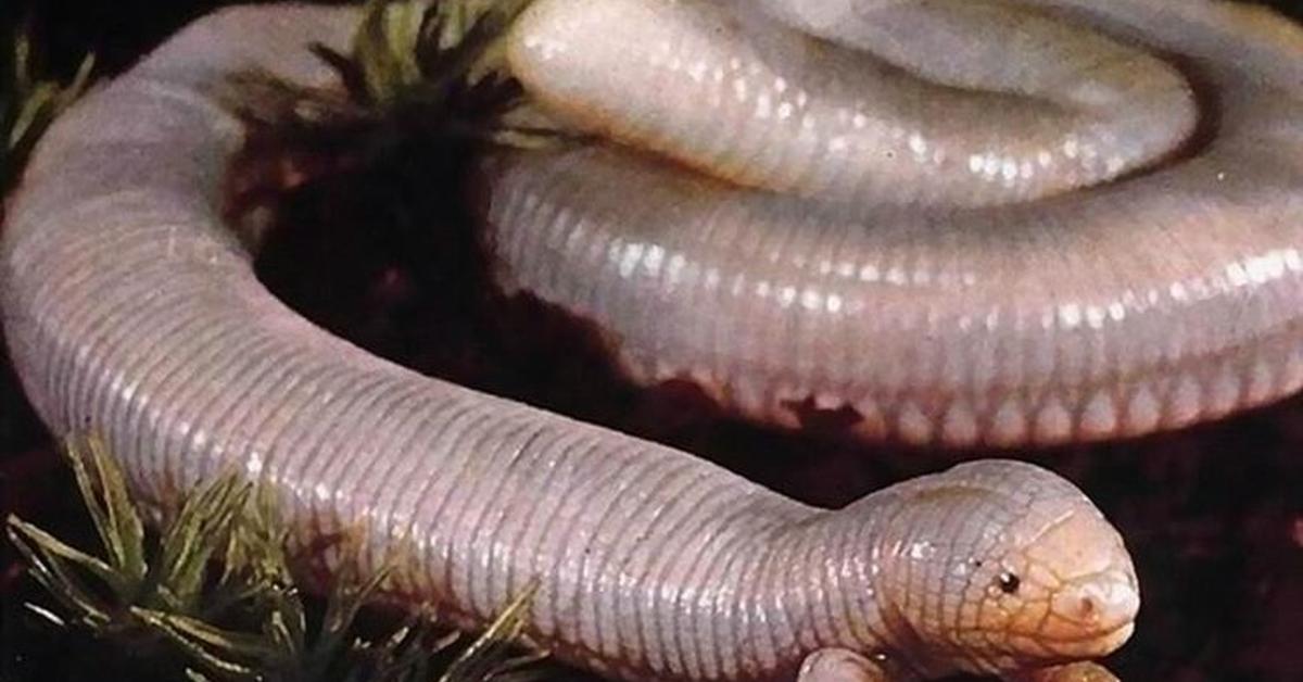 Image of the Mexican Mole Lizard (Bipes biporus), popular in Indonesia as Kadal Meksiko Mole.