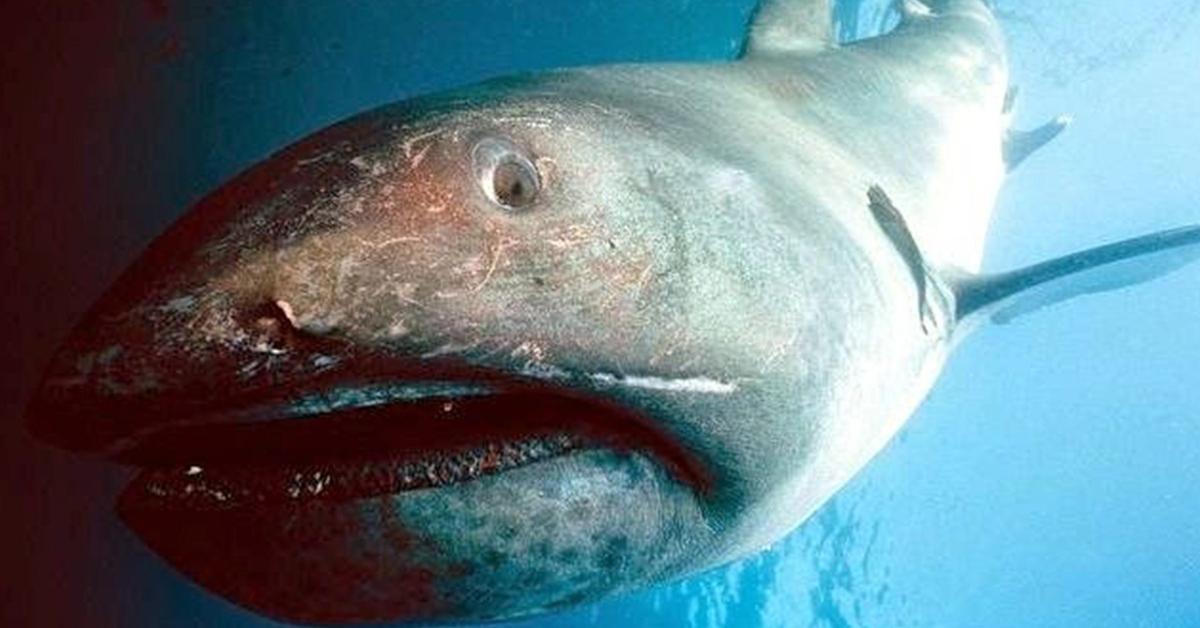 Image showcasing the Megamouth Shark, known in Indonesia as Hiu Megamouth.