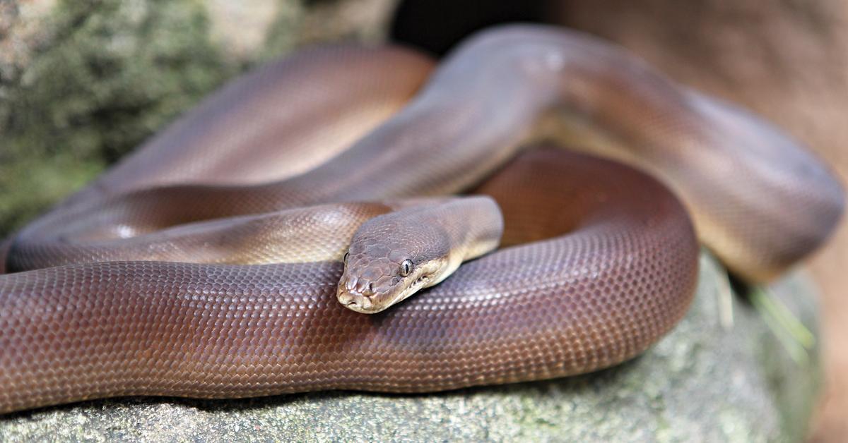 Visual representation of the Olive Python, recognized in Indonesia as Ular Piton Zaitun.