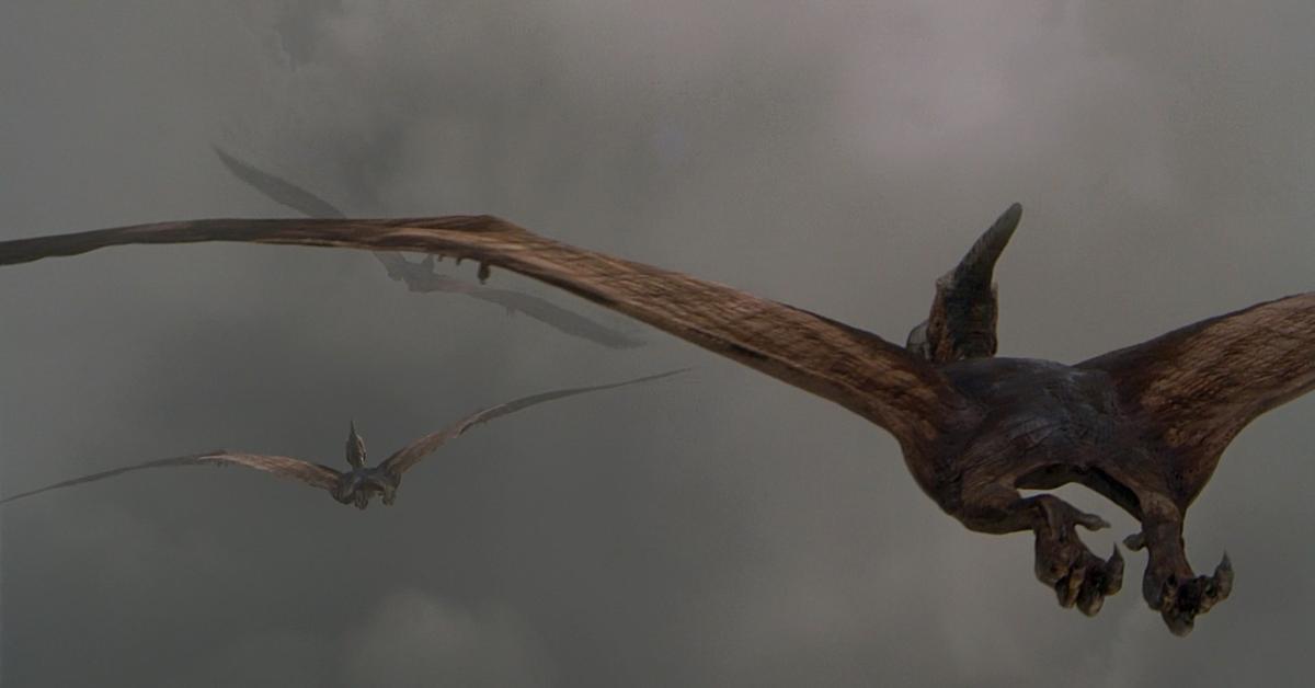 Vibrant snapshot of the Pteranodon, commonly referred to as Pteranodon in Indonesia.