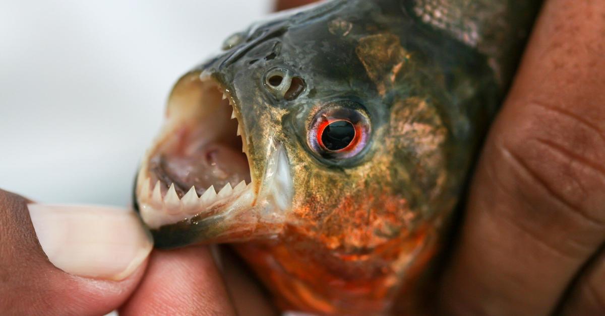 Photographic depiction of the unique Piranha, locally called Piranha.