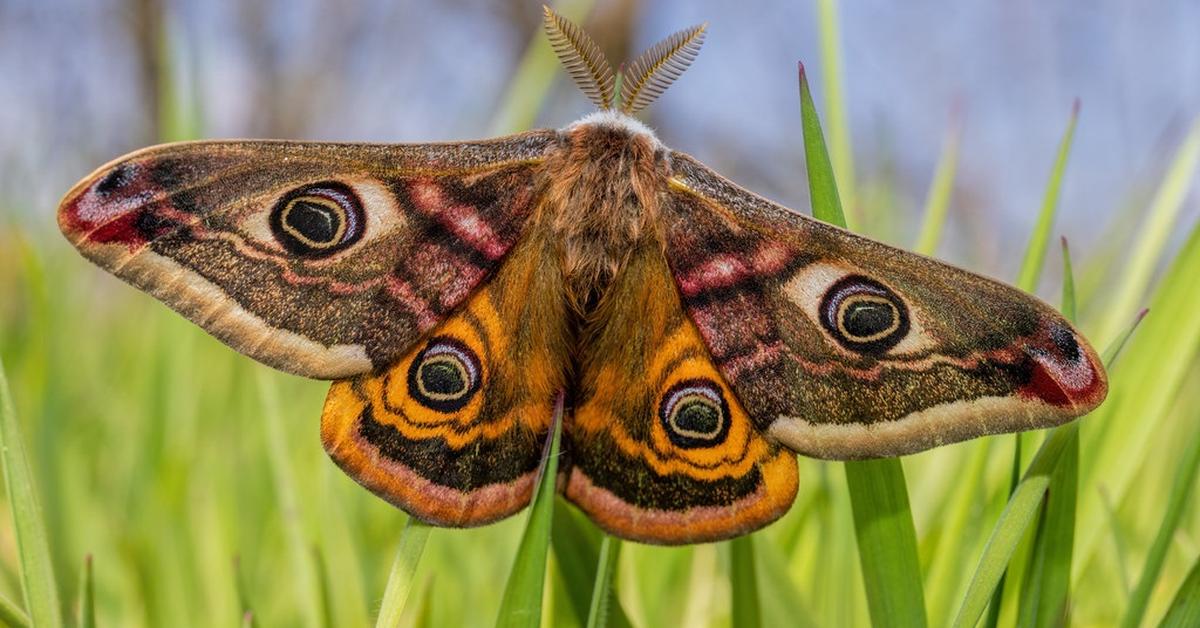 Captivating presence of the Saturniidae Moth, a species called Saturniidae.