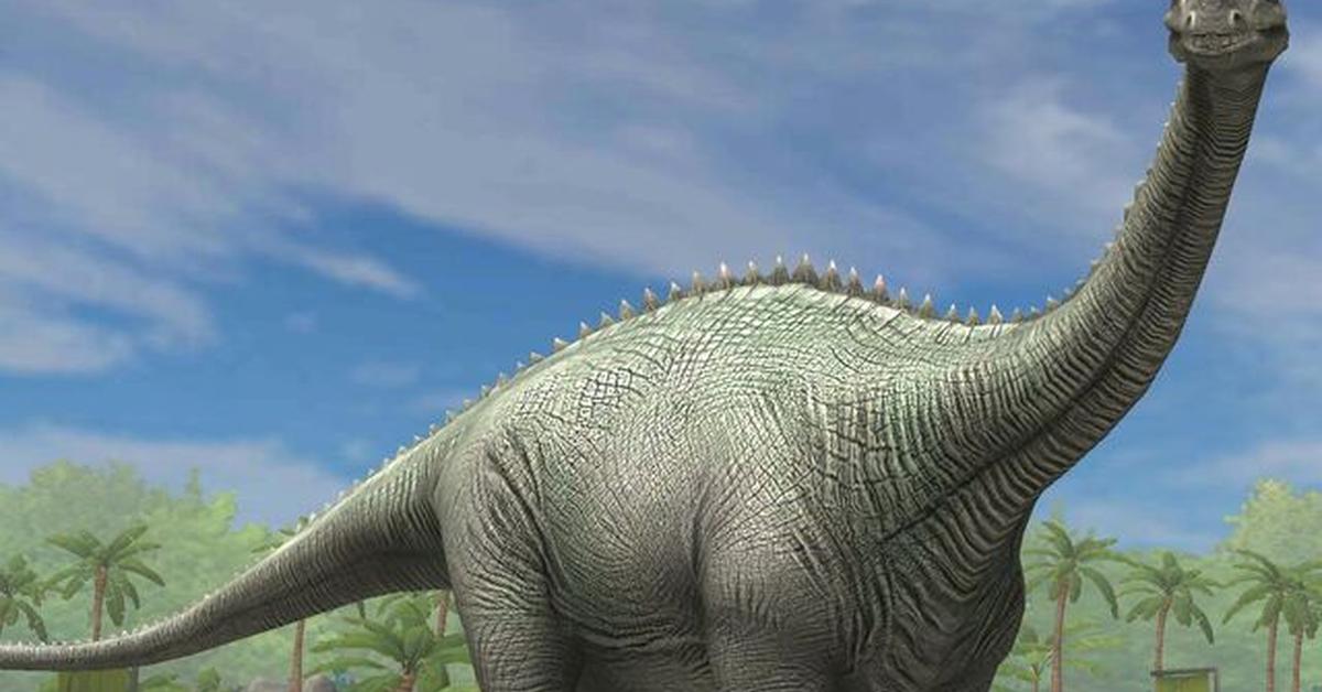 Captivating view of the Supersaurus, known in Bahasa Indonesia as Supersaurus.