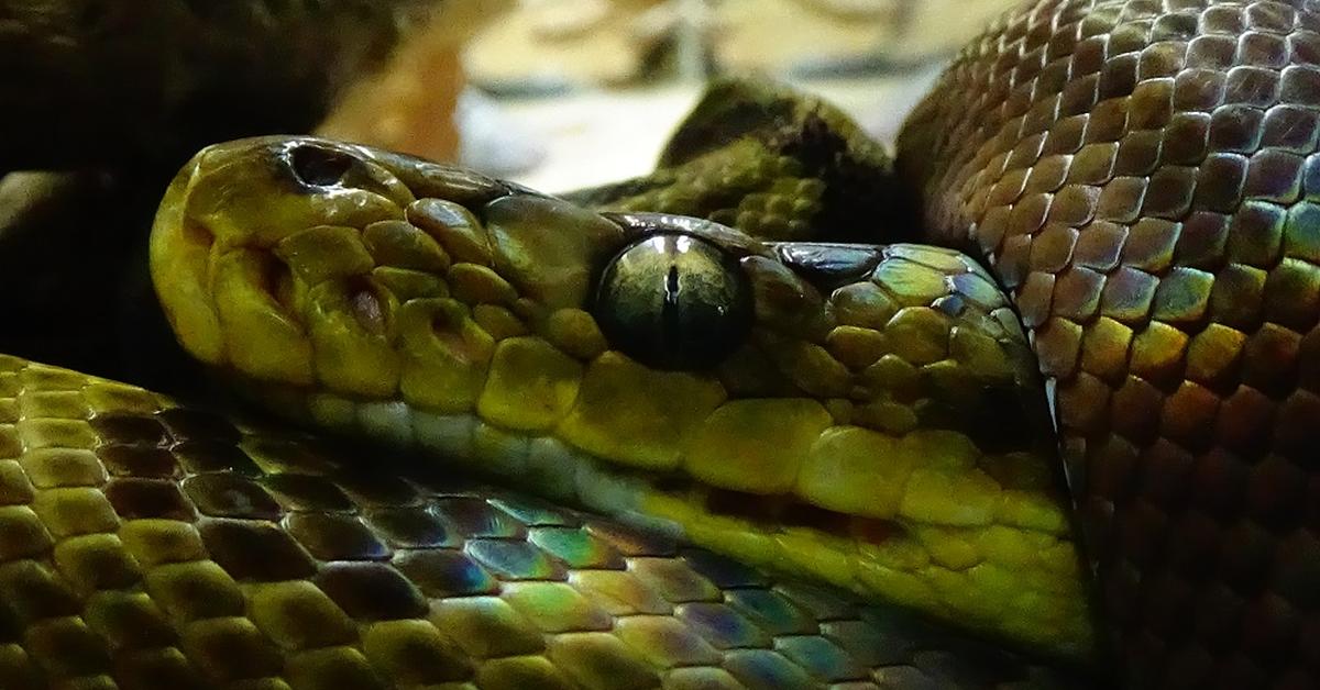 Image showcasing the Timor Python, known in Indonesia as Piton Timor.