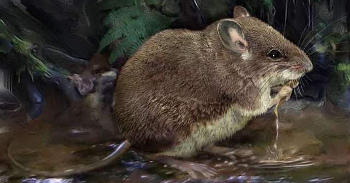 Image showcasing the Water Vole, known in Indonesia as Tikus Air.